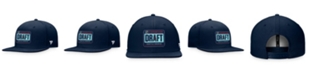 Fanatics Men's Branded Navy Seattle Kraken 2021 NHL Expansion Draft Snapback Adjustable Hat